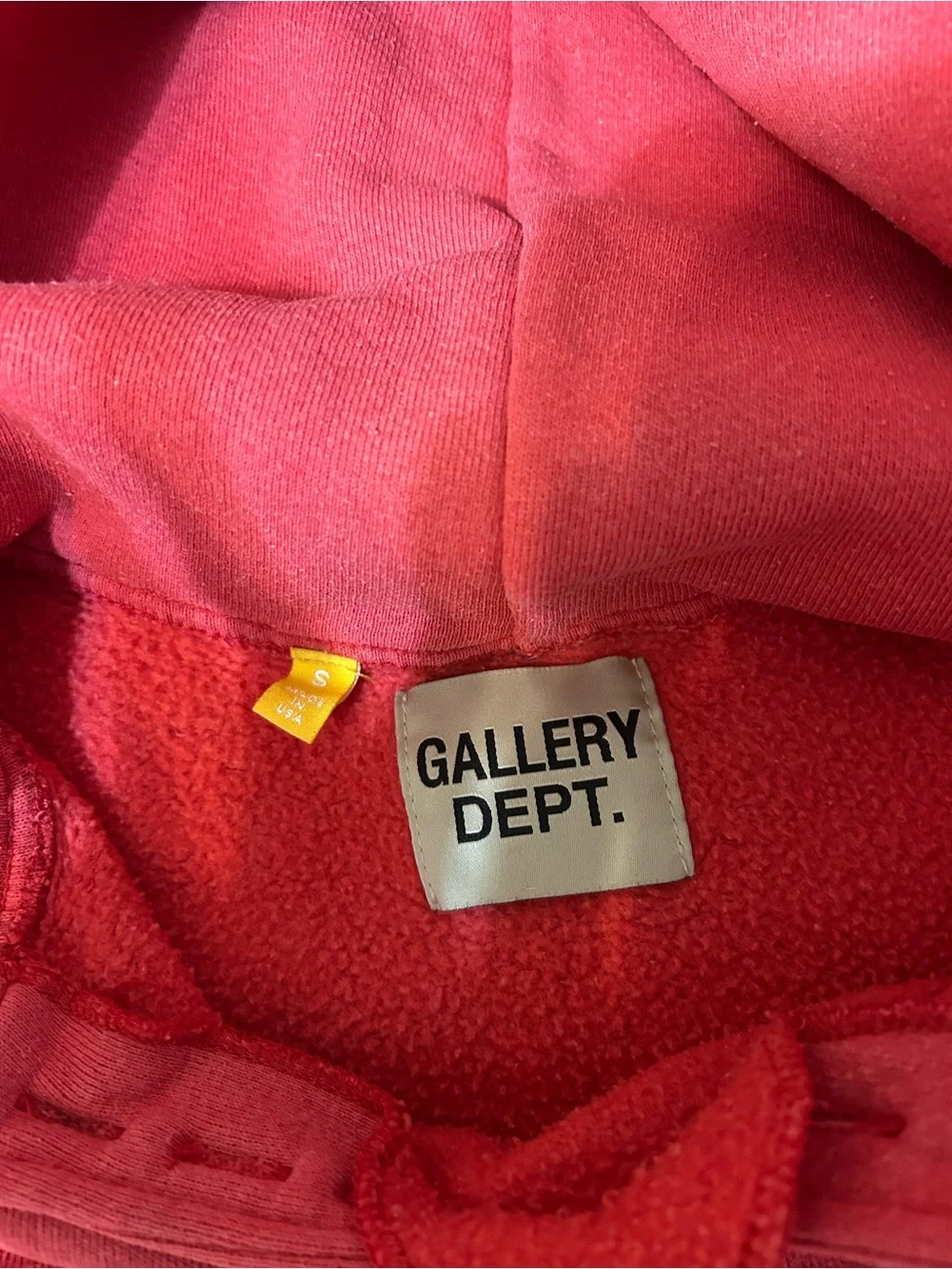 Gallery dept red Vintage French Pullover Hoodie